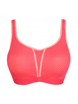 Prima Donna The Mesh Sparkling Pink Padded Sports Bra